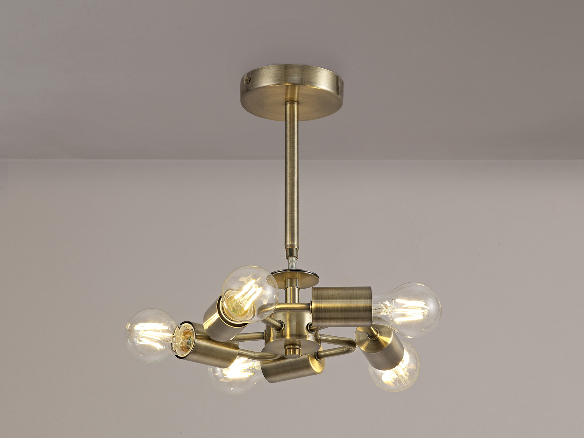 Baymont Ceiling Lights Deco Semi Flush Fittings